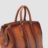 Uomo OFFICINE CREATIVE Borse | Quentin 009 - Borsa In Pelle Marrone