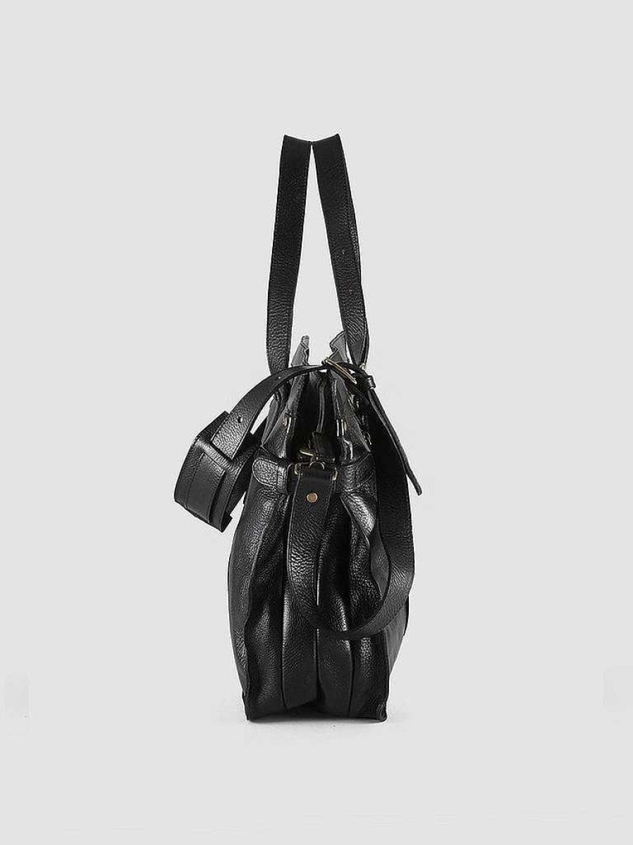 Uomo OFFICINE CREATIVE Borse | Rare 22 - Borsa In Pelle Nera