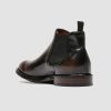 Uomo OFFICINE CREATIVE Stivaletti | Temple 008 - Stivaletti Chelsea In Pelle Marrone