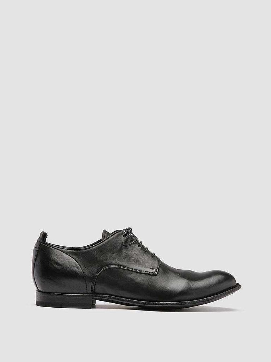 Uomo OFFICINE CREATIVE Scarpe Basse | Stereo 003 - Oxford In Pelle Nera