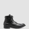 Uomo OFFICINE CREATIVE Stivaletti | Hive 016 - Stivali In Pelle Nera