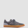 Uomo OFFICINE CREATIVE Sneakers | Karma 015 - Sneakers Basse In Pelle Scamosciata Grigia