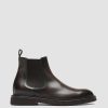 Uomo OFFICINE CREATIVE Stivaletti | Dude Flexi 003 - Stivaletti Chelsea In Pelle Marrone