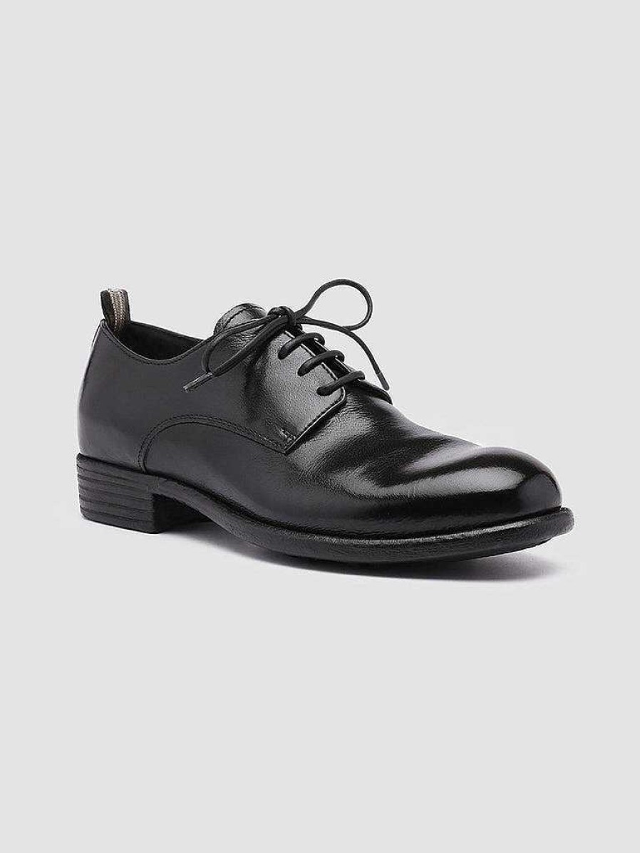 Donna OFFICINE CREATIVE Scarpe Basse | Calixte 001 - Derby In Pelle Nera