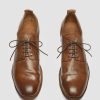 Uomo OFFICINE CREATIVE Scarpe Basse | Stereo 003 - Oxford In Pelle Marrone