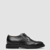 Uomo OFFICINE CREATIVE Scarpe Basse | Hopkins Flexi 201 - Scarpe Derby In Pelle Nera