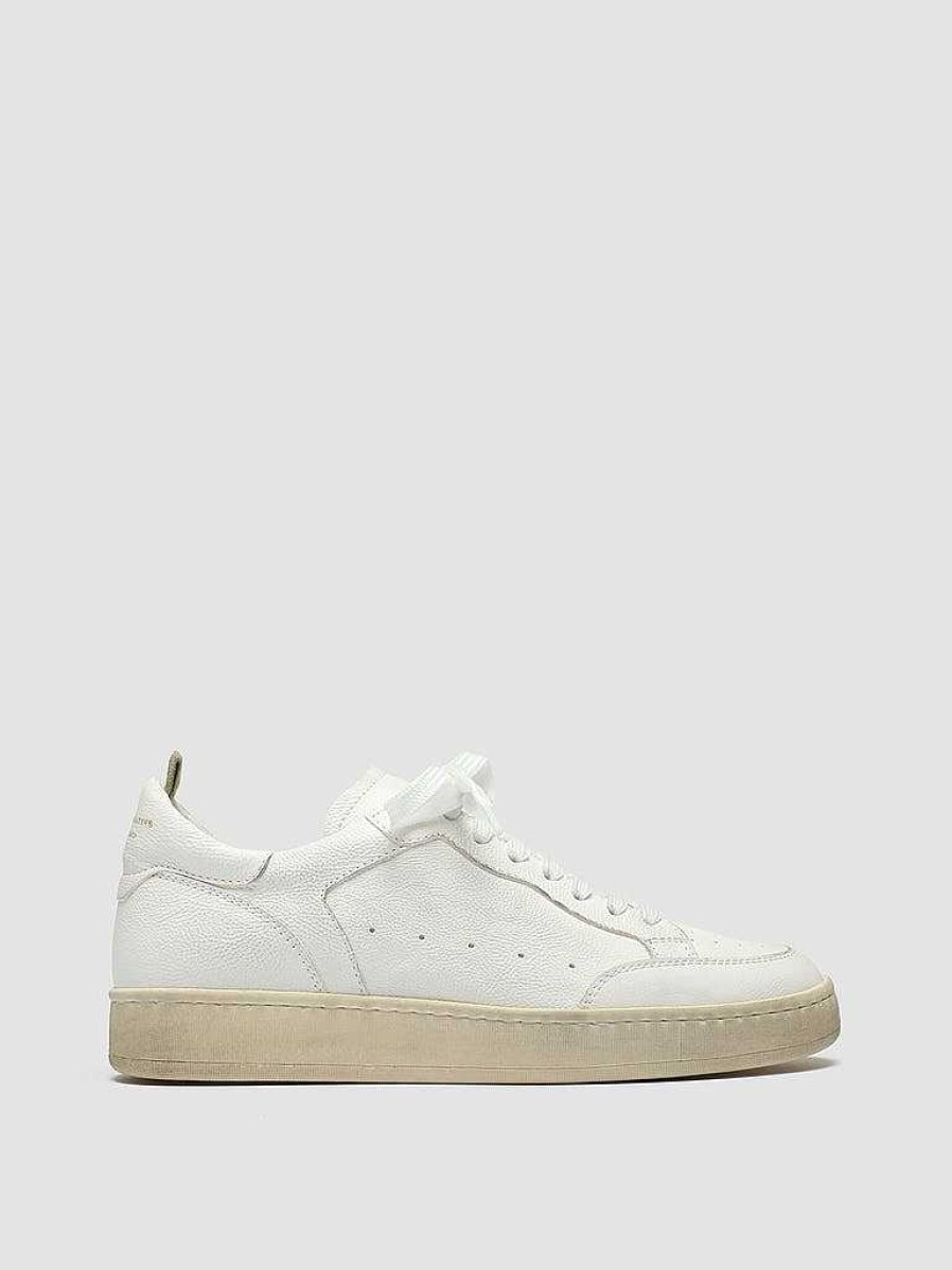 Donna OFFICINE CREATIVE Sneakers | Magic 101 - Sneakers In Pelle Bianca