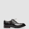 Uomo OFFICINE CREATIVE Scarpe Basse | Temple 003 - Scarpe Derby In Pelle Marrone