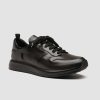 Uomo OFFICINE CREATIVE Sneakers | Race Lux 003 - Sneakers In Pelle Aerografata Grigia