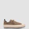 Uomo OFFICINE CREATIVE Sneakers | Mes 009 - Sneakers Basse In Pelle E Suede Tortora