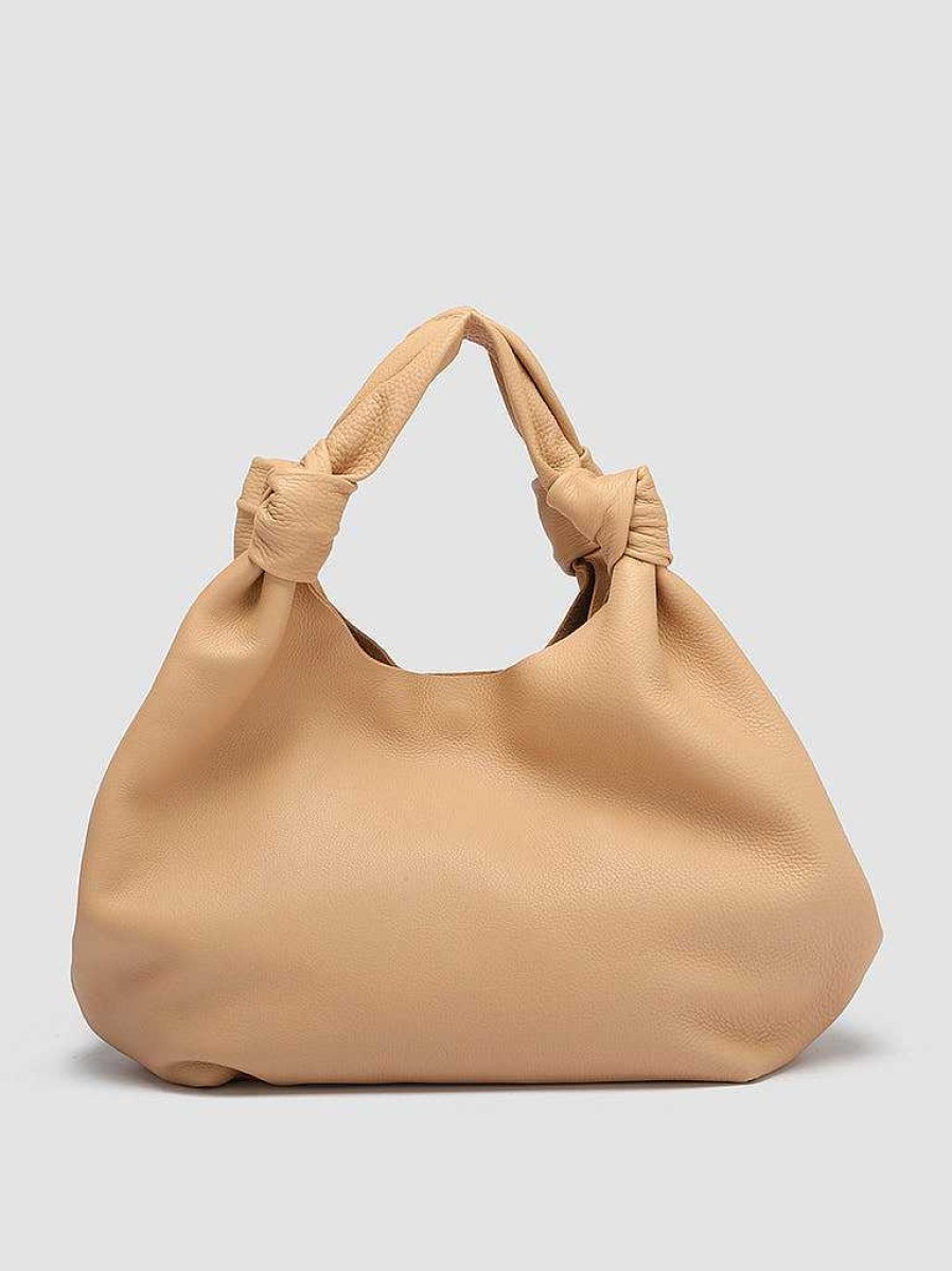 Donna OFFICINE CREATIVE Borse | Bolina 16 - Borsa Hobo In Pelle Rosa