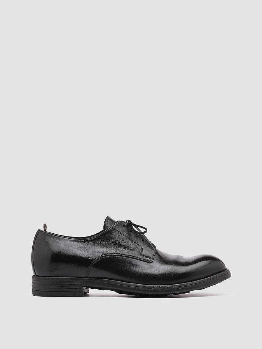 Uomo OFFICINE CREATIVE Scarpe Basse | Chronicle 001 - Derby In Pelle Nera