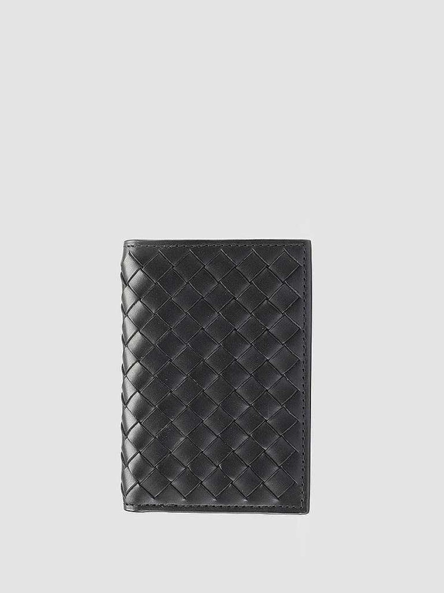 Uomo OFFICINE CREATIVE Portafogli | Boudin 124 - Portafoglio Bifold In Pelle Nera