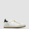 Uomo OFFICINE CREATIVE Sneakers | Magic 001 - Sneakers In Pelle E Camoscio Bianco