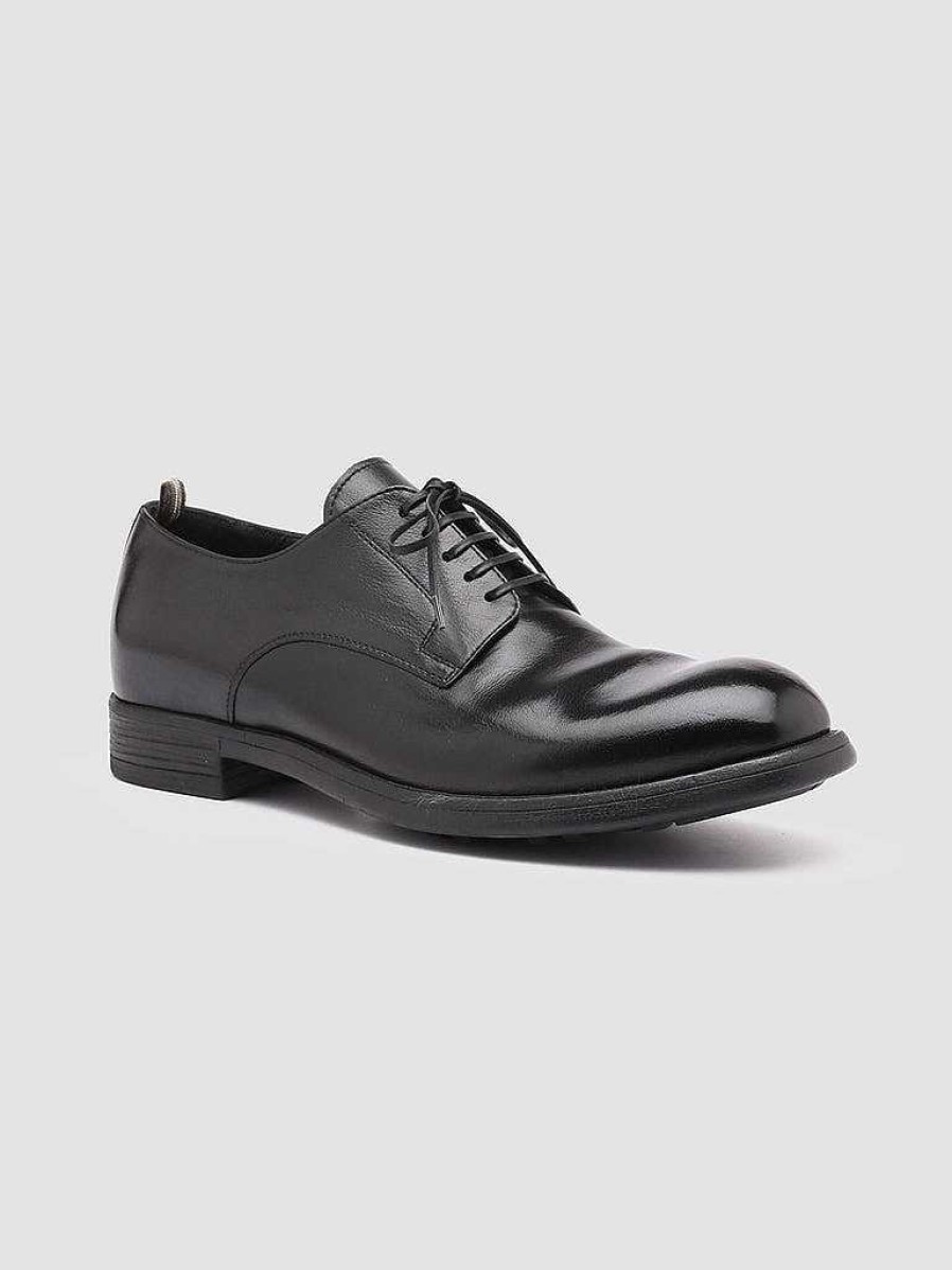 Uomo OFFICINE CREATIVE Scarpe Basse | Chronicle 001 - Derby In Pelle Nera