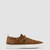 Uomo OFFICINE CREATIVE Sneakers | Leggera 001 - Sneakers Basse In Pelle Scamosciata Marrone