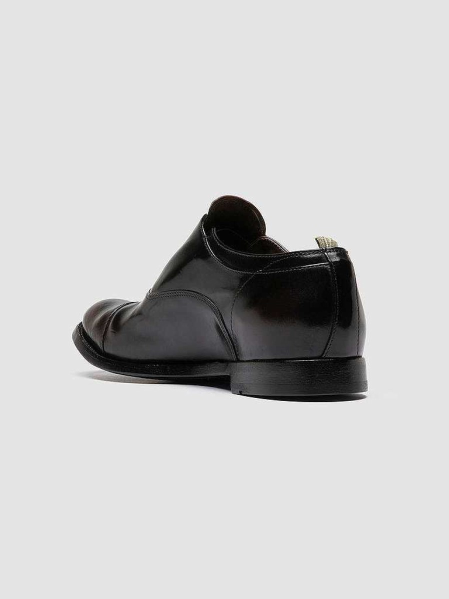 Uomo OFFICINE CREATIVE Scarpe Basse | Anatomia 08 - Oxford In Pelle Marrone