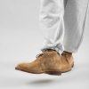 Uomo OFFICINE CREATIVE Stivaletti | Hopkins Crepe 114 - Stivali Chukka In Pelle Scamosciata Tortora