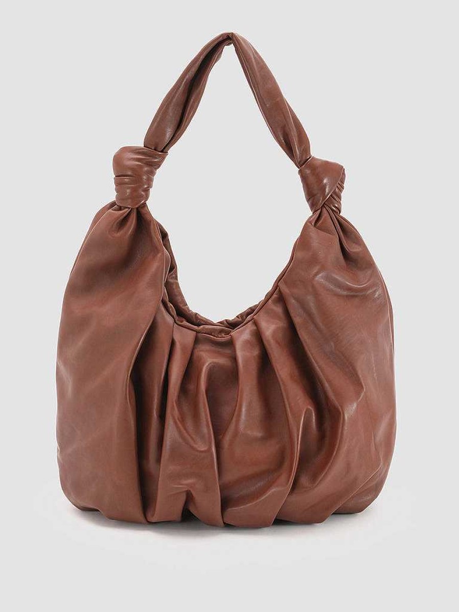 Donna OFFICINE CREATIVE Borse | Bolina 18 - Borsa In Pelle Marrone