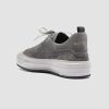 Uomo OFFICINE CREATIVE Sneakers | Mes 009 - Sneakers In Pelle Scamosciata Grigia