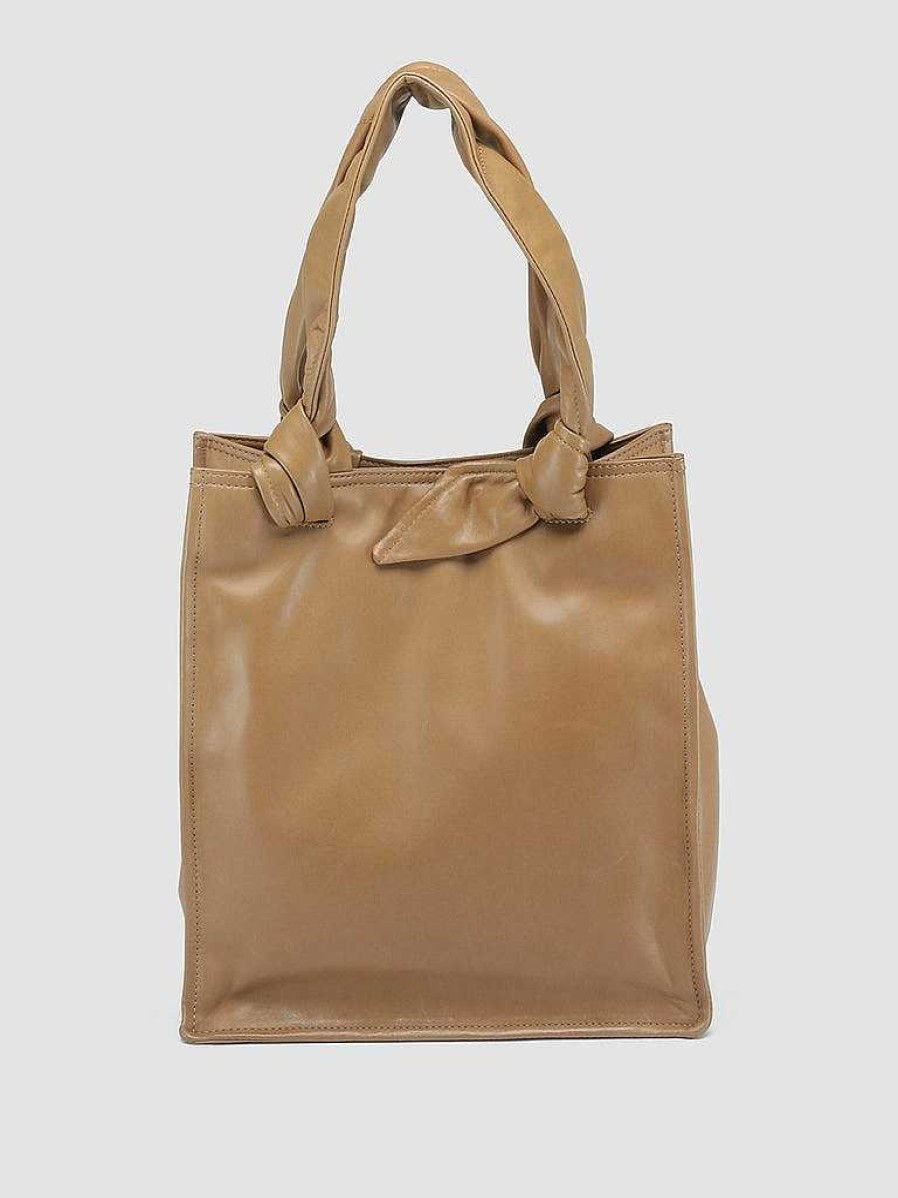 Donna OFFICINE CREATIVE Borse | Bolina 035 - Borsa In Pelle Marrone