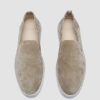 Uomo OFFICINE CREATIVE Mocassini | Roped 002 - Slip-On In Pelle Scamosciata Marrone