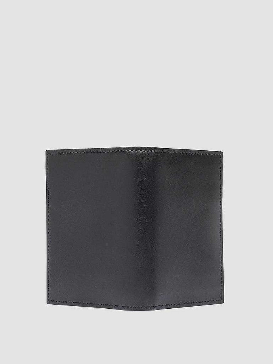 Uomo OFFICINE CREATIVE Portafogli | Boudin 24 - Portafoglio Bifold In Pelle Nera