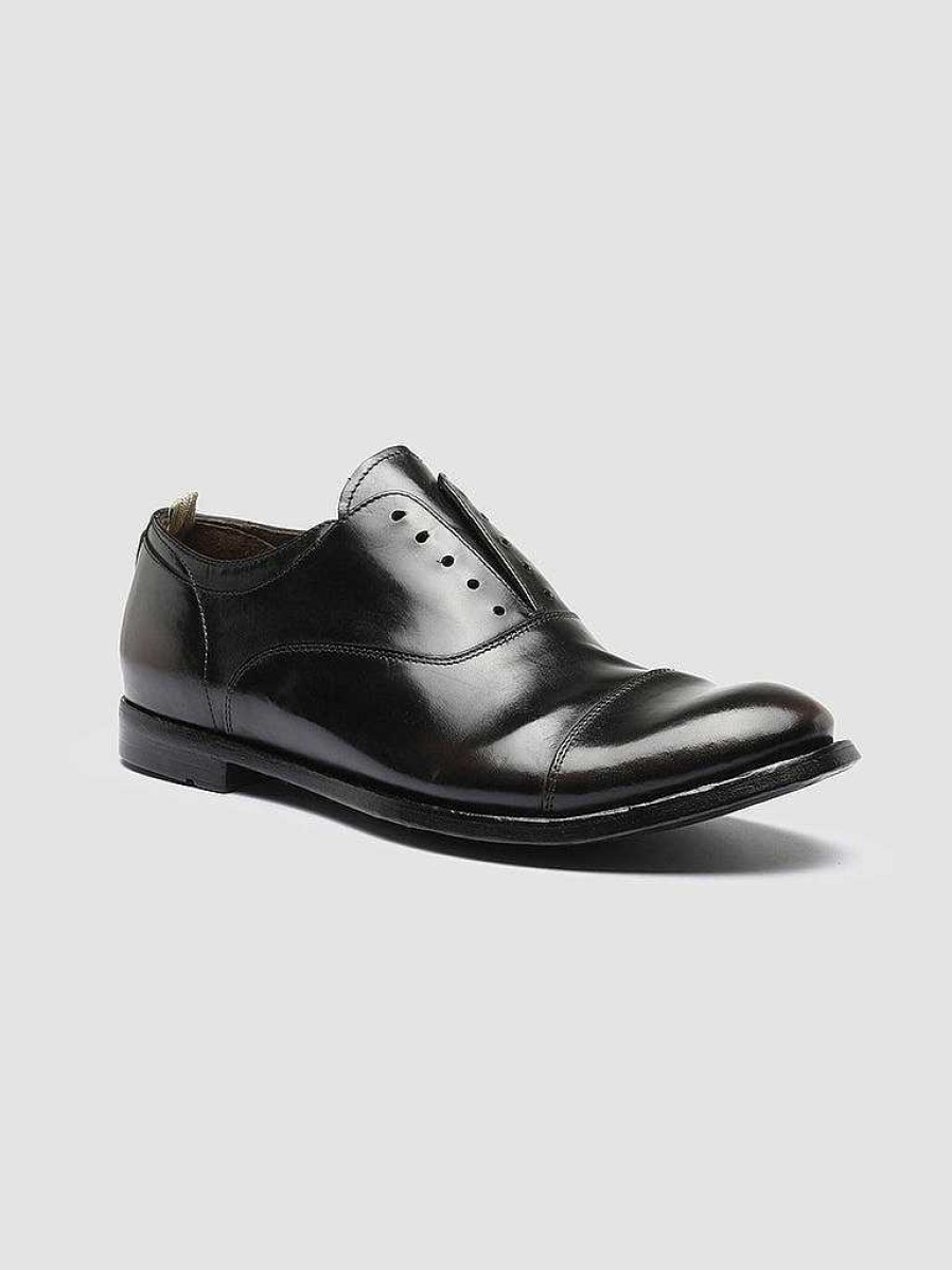 Uomo OFFICINE CREATIVE Scarpe Basse | Anatomia 08 - Oxford In Pelle Marrone