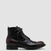 Uomo OFFICINE CREATIVE Stivaletti | Balance 003 - Stivaletti In Pelle Marrone