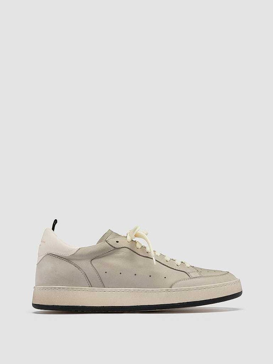 Uomo OFFICINE CREATIVE Sneakers | Magic 002 - Sneakers Basse In Nabuk Beige