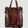 Uomo OFFICINE CREATIVE Borse | Rare 23 - Borsa In Pelle Marrone