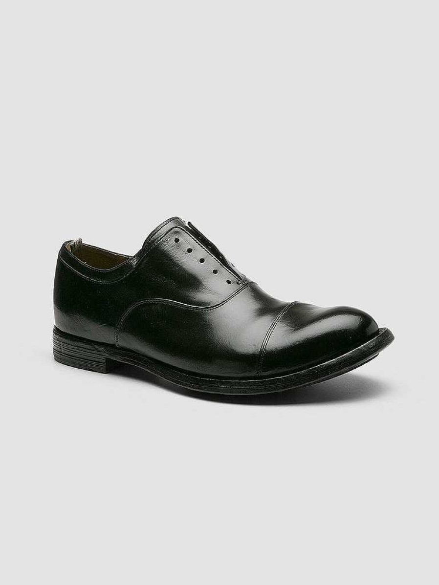 Uomo OFFICINE CREATIVE Scarpe Basse | Anatomia 015 - Oxford In Pelle Nera