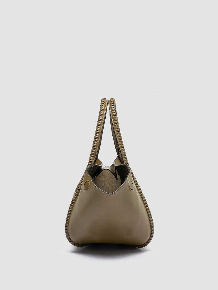 Donna OFFICINE CREATIVE Borse | Cabala 101 - Borsa In Pelle Verde