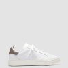 Uomo OFFICINE CREATIVE Sneakers | Mower 007 - Sneakers In Pelle Bianca