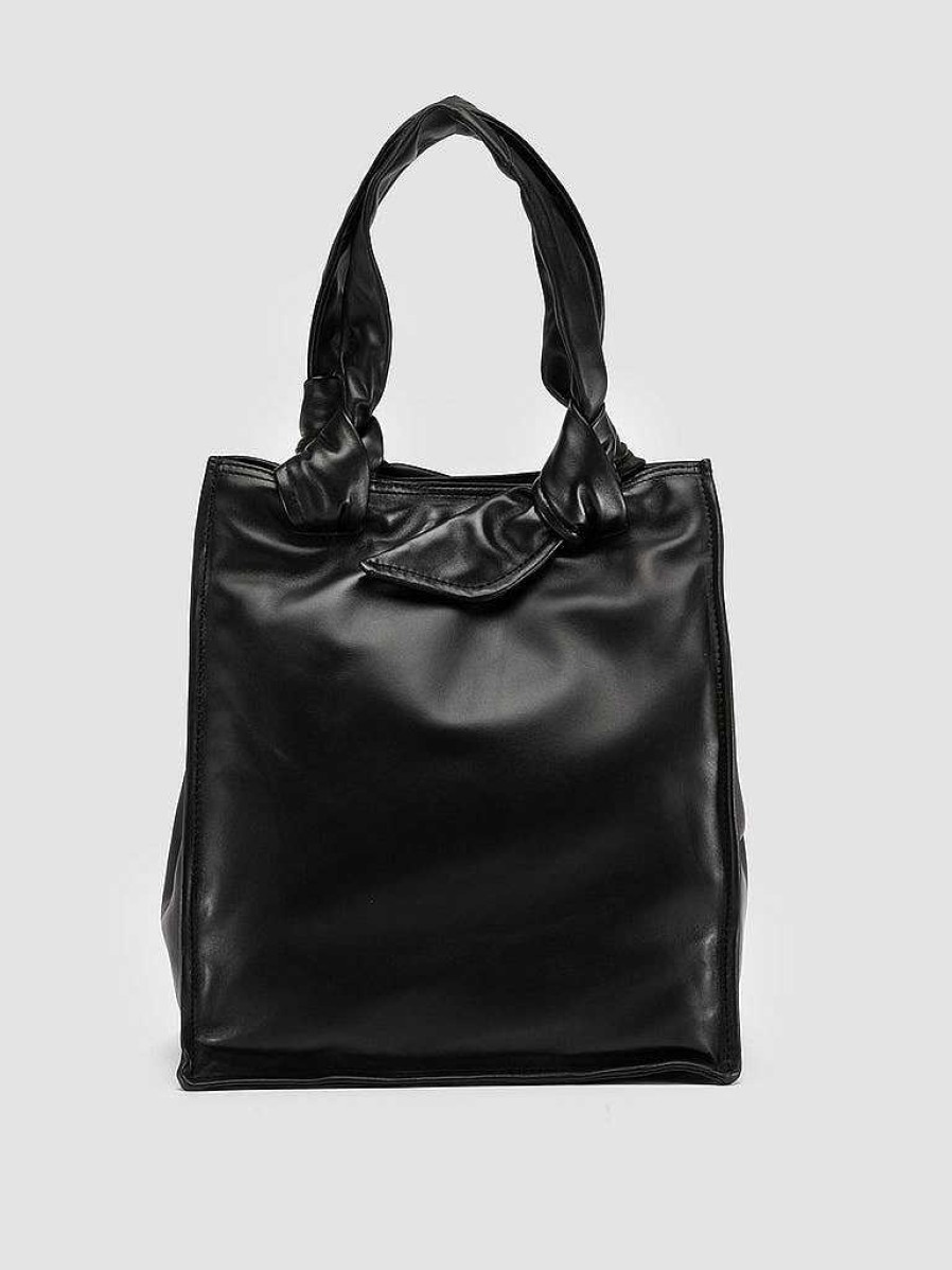 Donna OFFICINE CREATIVE Borse | Bolina 035 - Borsa In Pelle Nera