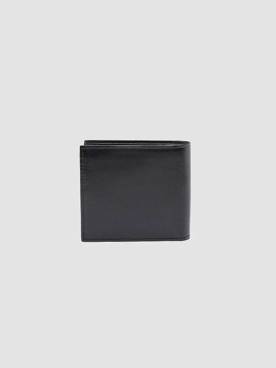 Uomo OFFICINE CREATIVE Portafogli | Boudin 23 - Portafoglio Bifold In Pelle Nera