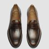 Uomo OFFICINE CREATIVE Mocassini | Tulane 002 - Mocassini Penny In Pelle Marrone