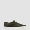 Uomo OFFICINE CREATIVE Sneakers | Leggera 001 - Sneakers Basse In Pelle Scamosciata Verde