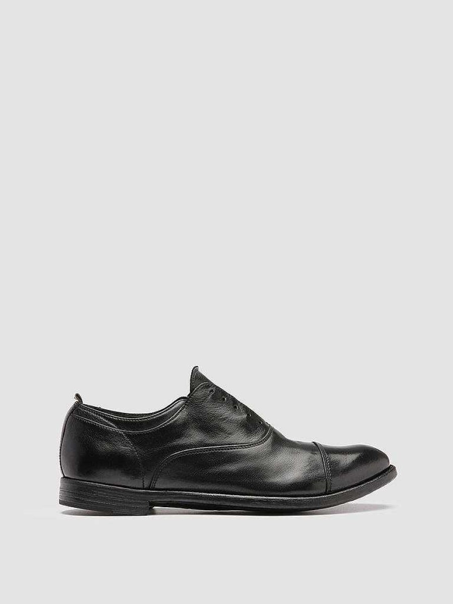 Uomo OFFICINE CREATIVE Scarpe Basse | Arc 501 - Oxford In Pelle Nera