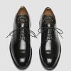 Uomo OFFICINE CREATIVE Scarpe Basse | Temple 018 - Scarpe Derby In Pelle Nera