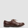 Uomo OFFICINE CREATIVE Scarpe Basse | Arc 515 - Derby In Pelle Marrone