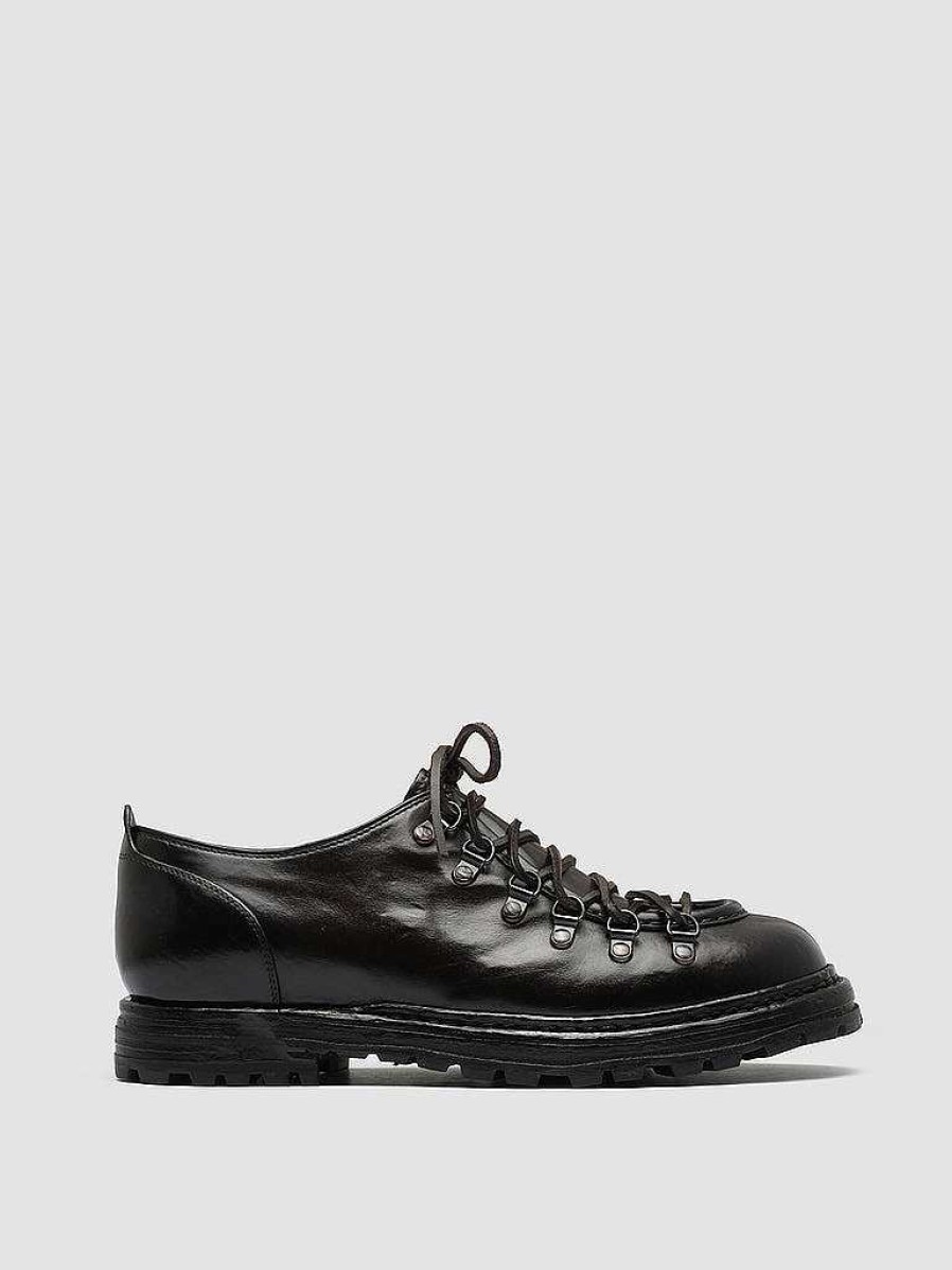 Uomo OFFICINE CREATIVE Scarpe Basse | Artik 003 - Scarpe Derby In Pelle Marrone